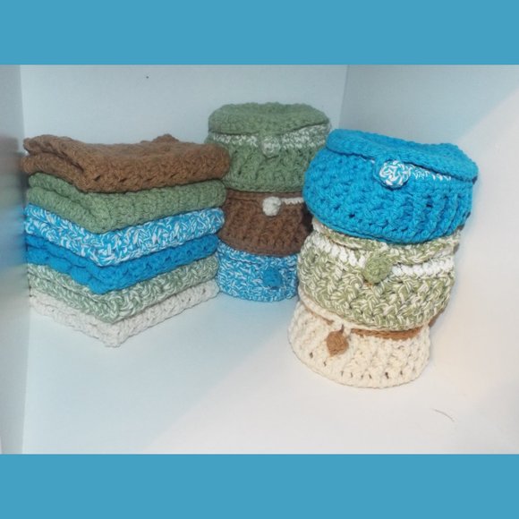 10pc Handmade Clamshell Spa Set - Picture 8 of 9